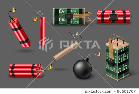 Realistic Bomb Set 96601707