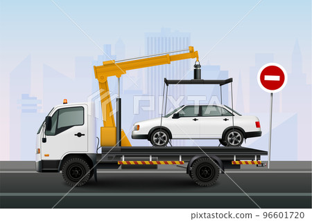 Tow Truck Background 96601720