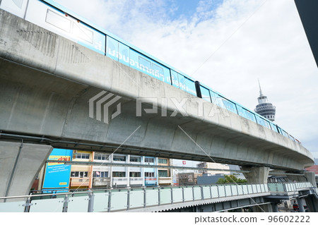 Samut Prakan 市觀景台和 BTS(曼谷輕軌) Samut Prakan 市觀景台和 BTS(曼谷輕軌) 96602222