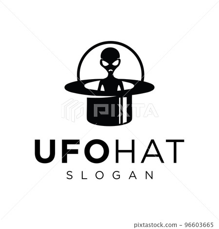 vector, ufo, logo 96603665