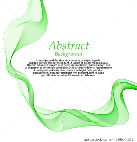 Abstract vector colorful wave lines y white background. Modern design elements. eps 10 96604198