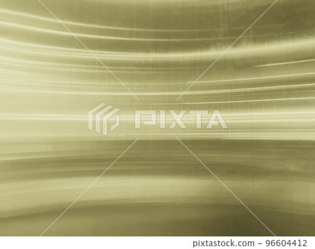 Background image of a hairline finish metal plate with thin golden light lines 96604412