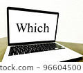 Computer screen with which written 96604500