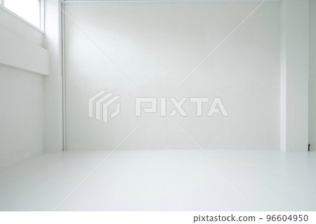 White room, inorganic room, window of inorganic room, empty room White room, inorganic room, window of inorganic room, empty room 96604950