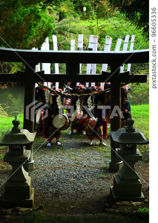 Iwate Prefecture Folk Performing Arts Performance Deer Dance Iwate Prefecture Folk Performing Arts Performance Deer Dance 96605336
