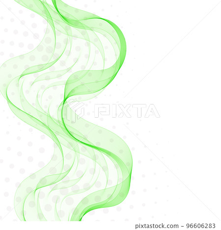 Abstract colorful background with wave, vector illustration. Green wave. eps 10 Abstract colorful background with wave, vector illustration. Green wave. eps 10 96606283