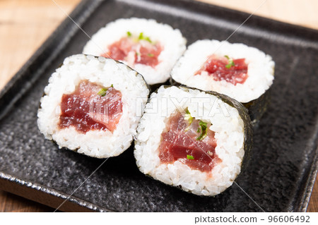 Delicious tuna roll sushi 96606492
