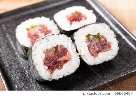 Delicious tuna roll sushi 96606494