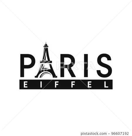 Eiffel Tower logo icon Symbol french Paris Eiffel Tower logo icon Symbol french Paris 96607192
