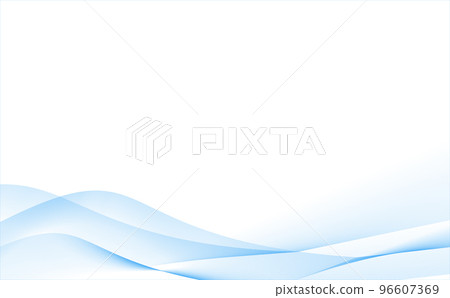 Blue wave background/wallpaper material 96607369