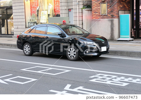 停放的警車 停放的警車 96607473