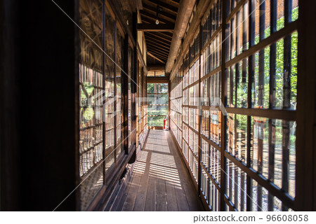 Tokyo Metropolitan Shakujii Park: The porch of the former Uchida family residence Tokyo Metropolitan Shakujii Park: The porch of the former Uchida family residence 96608058