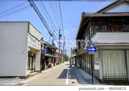 岐阜縣大垣市舊美濃路復古街景 96608618