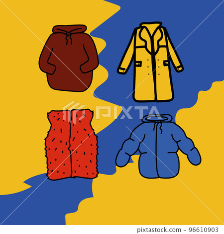 winter clothes, modern sweater vest jacket coat 96610903