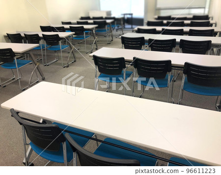 Meeting room with nobody 96611223