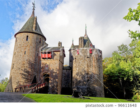 Castell Coch - Red Castle - Gothic Revival Castle 96611648