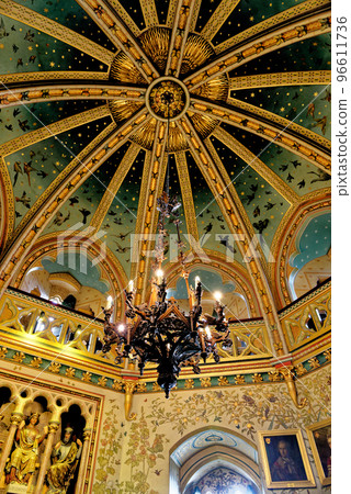 Drawing Room at Castell Coch or the Red Castle 96611736