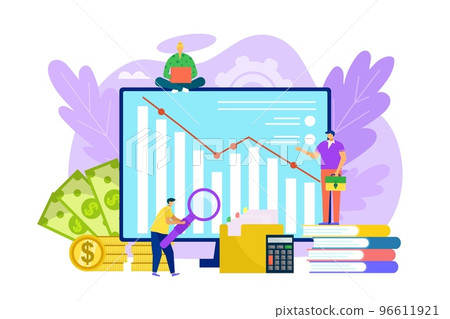 Global world crisis concept, financial graph chart, finance crisis at business world vector concept illustration Global world crisis concept, financial graph chart, finance crisis at business world vector concept illustration 96611921