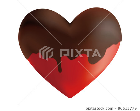 Heart chocolate Valentine material Heart chocolate Valentine material 96613779