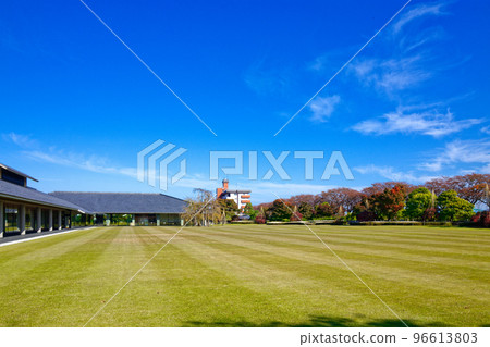 Toyama Ink Art Museum Yukizuri and Blue Sky Toyama Ink Art Museum Yukizuri and Blue Sky 96613803