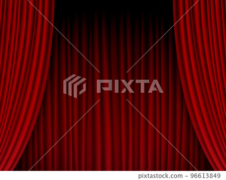 Stage curtain background material 96613849