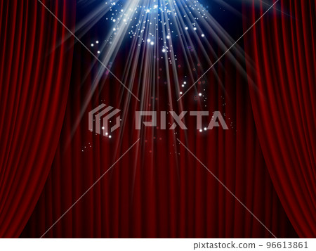 舞台幕布背景素材 舞台幕布背景素材 96613861