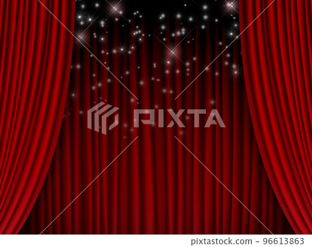 Stage curtain background material 96613863
