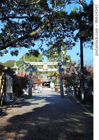 Kotozaki Hachiman Shrine in Ube City 96614343