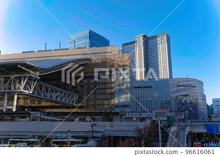大阪站屋頂結構的風景 大阪站屋頂結構的風景 96616061