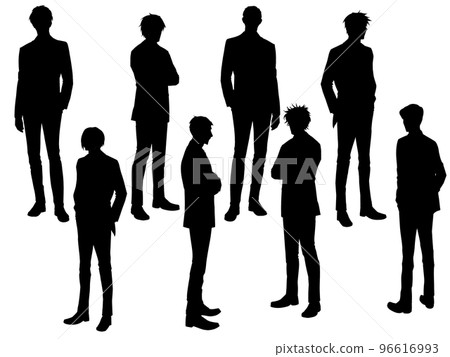 Person set A man in a suit 96616993