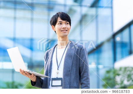 Engineer business office office casual photography cooperation "LINK FOREST" 96618783