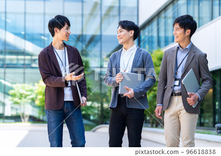 Engineer business office meeting office casual photography cooperation "LINK FOREST" Engineer business office meeting office casual photography cooperation "LINK FOREST" 96618838