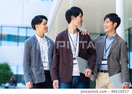 Engineer business office meeting office casual photography cooperation "LINK FOREST" 96618857