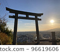 日落和Torii Torii 96619606