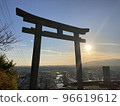 日落和Torii Torii 96619612