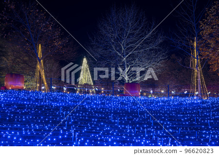 Illumination event on the plateau Kami-cho, Miyagi Prefecture 96620823