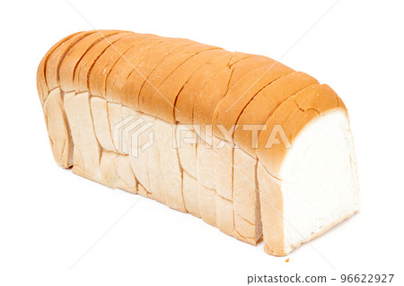 Sliced bread food on a white background 96622927