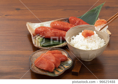 明太子配芥末飯 明太子配芥末飯 96625488