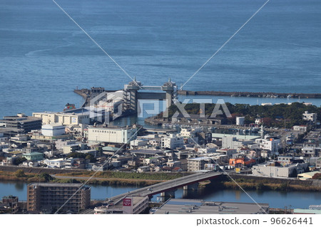 沼津港大型天文台水閘Viewo和駿河灣 96626441
