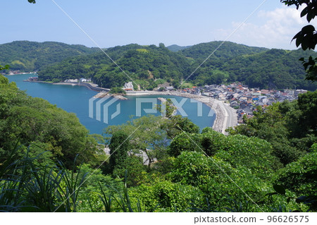 The view of Sotonoura seen from Hamada Castle Ruins 96626575