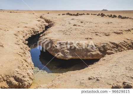 Cleft in the national park Ras Mohammed 96629815