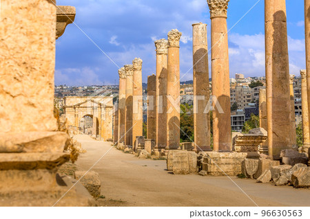Jerash, Jordan Cardo maximus, Gerasa of Antiquity Jerash, Jordan Cardo maximus, Gerasa of Antiquity 96630563