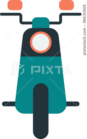 scooter illustration in minimal style scooter illustration in minimal style 96630808