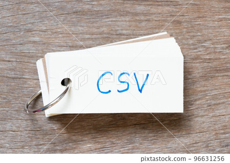 CSV (Abbreviation of Computer system validation or Comma-separated values) 96631256