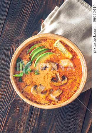Thai red curry 96633414