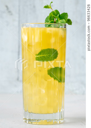 Grilled Pineapple Mojito cocktail Grilled Pineapple Mojito cocktail 96633426
