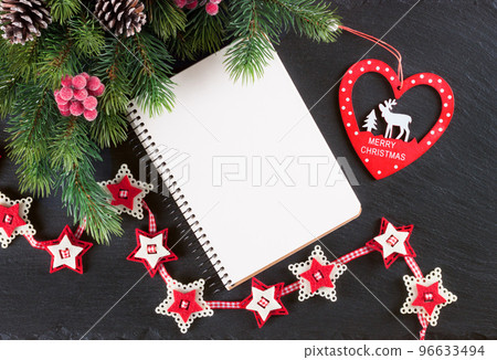 Christmas and New Year background. Christmas and New Year background. 96633494
