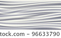 Smooth White Cloth Background. Vector illustration. 96633790