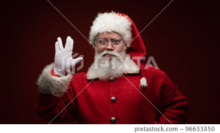 Santa Claus Vulcan salute Santa Claus Vulcan salute 96633850