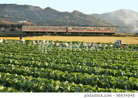 JR Wakayama Line Near JR Kii Kokura Station Wakayama Prefecture JR Wakayama Line Near JR Kii Kokura Station Wakayama Prefecture 96634848